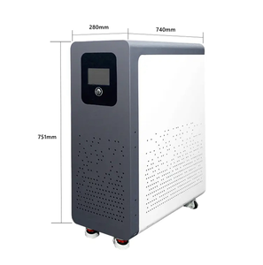 High Capacity 20Kwh 30Kwh 50Kwh Lifepo4 Energy Storage Battery 400Ah 460Ah 600Ah 1000Ah 51.2V Moveable Off <b>Grid</b> Solar Battery - Product Image 1