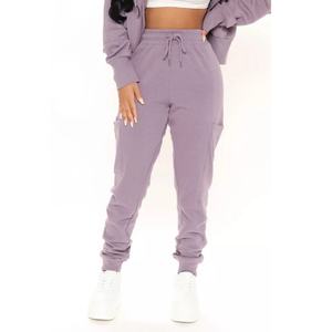 Pantalones Deportivos Casuales de Alta Calidad para Mujer, Pantalones de Chándal con Bolsillo Lateral, Venta al por Mayor - Product Image 6