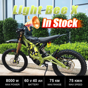 Excelente Servicio al Cliente 2026 Bicicleta Eléctrica de Montaña de 8000W Surron Light Bee 60V 40AH Motocicleta Eléctrica para Adultos Bicicleta Eléctrica Todoterreno - Product Image 2