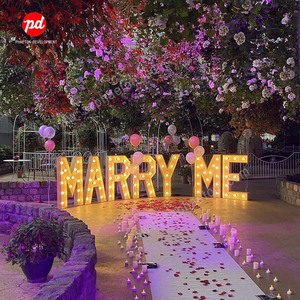 Décorations de mariage en gros, décoration de fête, lettres lumineuses de 3 pieds, fournitures de mariage, Mr & Mrs - Product Image 2