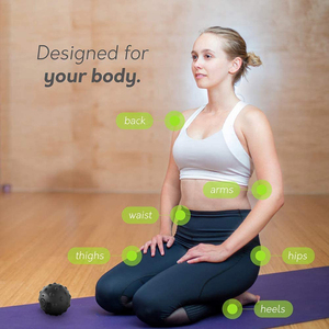 Benutzer definierte Peanut-Style Double Vib rating Lacrosse <span class=keywords><strong>Massage</strong></span> ball für Körper Fuß <span class=keywords><strong>Hand</strong></span> zurück Myo fascial Release - Product Image 6