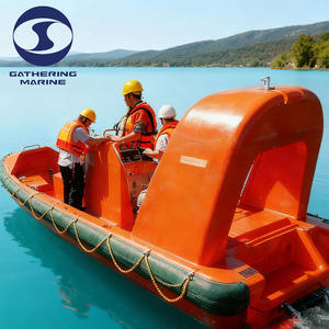 Perahu Penyelamat Cepat Oranye 6m untuk 15 Orang Sesuai Standar SOLAS - Product Image 3