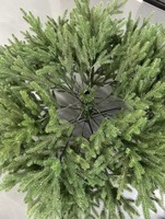 Sapin de Noël Artificiel 90 120 180 210 240 cm de Haut, Pin pour Décoration Intérieure et Extérieure, avec Support pour Noël