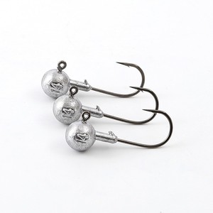 Hameçon à tête plombée n° 10 têtes de jig de pêche en eau douce pour la pêche au bar, à la truite, à la carpe, à la perche, au bluegill, au poisson-chat et au sunfish - Product Image 3