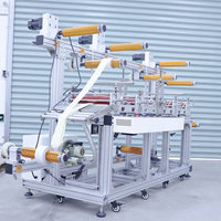 Machine de laminage multicouche PVB automatique à moteur haute efficacité avec une vitesse de 100 m/min