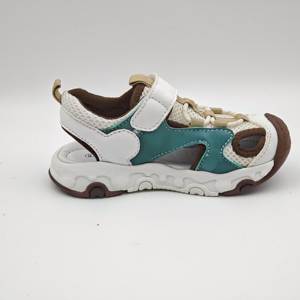 Sandal Musim Panas Anak-Anak Warna Hijau Cokelat - Sol <span class=keywords><strong>EVA</strong></span> Berjaring Bernapas dengan Velcro, Anti-Selip untuk Aktivitas Luar Ruangan - Product Image 5