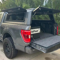 Capot de camionnette tout-terrain 4x4 imperméable en aluminium rigide pour Ford F150 Dodge Ram Hilux BYD Shark Toyota Tacoma 5ft 6ft