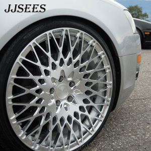 Rines JJSEES para Auto, 1 Pieza, 19 20 21 22 23 24 Pulgadas, Rines 5x120.65 5x114.3 5x112 Pcd, Chapados en Oro, Borde Profundo, Rueda de Aleación Forjada para Chevy - Product Image 3