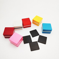 Vente en gros Carré 3030 Macaron Coloré Flash Timbres Mini Enseignant Timbres En Vrac Classe Timbres
