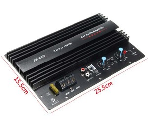 PA-80D רעש נמוך דיגיטלי hifi 4ch חזק מונו רכב אודיו מגבר כוח עבור סאבוופר בס חזק - Product Image 2