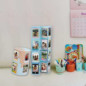 <span class=keywords><strong>Mini</strong></span> Marco de Fotos de 3 Pulgadas para Bricolaje, Gran Capacidad de Almacenamiento, Marco de Fotos Creativo para Exhibir Boletos y Entradas de Cine - Product Image 3