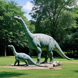 Escultura de Dinosaurio de Fibra de Vidrio, Artesanía de Resina Moderna de Gran Tamaño, Decoración de Parque de Alta Calidad Personalizada - Product Image 3
