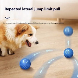 Balle de saut gravitationnelle écologique pour chien, style amusant, jouet automatique résistant aux morsures, soulage l'ennui, emballée en boîte, l'accessoire indispensable - Product Image 3