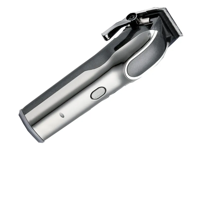 Juego de cortadora de pelo eléctrica para hombre, afeitadora inalámbrica, máquina de corte de pelo de peluquero, recargable por USB, 2021