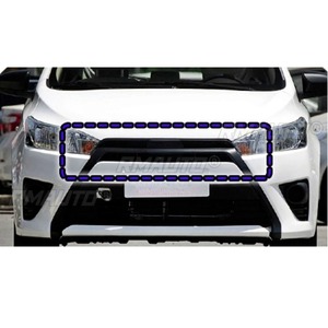 Para Toyota Yaris 2014-2016 Accesorios Exteriores Parrilla Delantera Parachoques Parrilla de Carreras Kit de Carrocería - Product Image 3