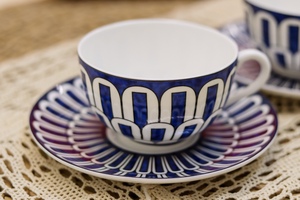 Juego de Taza y Platillo de Café de Cerámica Europea de Lujo, Taza de Porcelana para Té de la Tarde en la Oficina con Hueso de China para Leche, Incluye Paquete de Regalo - Product Image 4