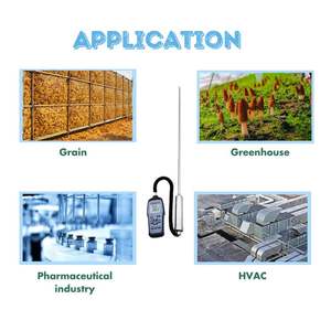 HG982 portátil higrômetro temperatura e umidade medidor para uso industrial HENGKO - Product Image 4