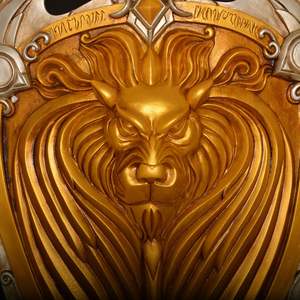 Toptan ittifak fırtına kral aslan kalkan serin Warcraft film karakter Cosplay kalkan koleksiyonu sahne - Product Image 3