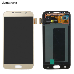 Orijinal süper AMOLED OLED dokunmatik ekran sayısallaştırıcı için 5.1 inç <span class=keywords><strong>S6</strong></span> G9200 G920U G920F cep telefonu - Product Image 2