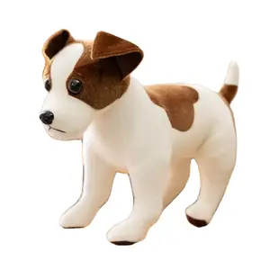 Realistische Gevulde Schattige Hondenpop Zacht Levensechte Pluche Herder Kussen Speelgoed Zittend Dier Kinderen Decoratie Aanwezig