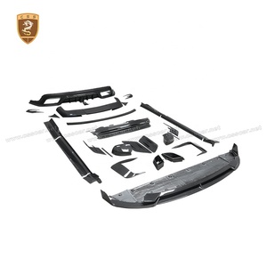 Kit carrosserie en fibre de carbone sèche style MSY pour <span class=keywords><strong>Land</strong></span> <span class=keywords><strong>Rover</strong></span> Range <span class=keywords><strong>Rover</strong></span> <span class=keywords><strong>Sport</strong></span> SV L461 : Lame avant, diffuseur arrière, spoiler, kit aérodynamique - Product Image 6