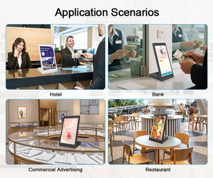 Desktop <span class=keywords><strong>10</strong></span> 15 inci atas meja Android layar sentuh LCD Monitor iklan tampilan papan Digital vertikal - Product Image 6