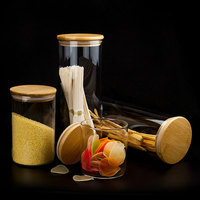 Beste Kopen Vruchten Koffie Thee Honing Jar Voedsel Opslag Fles Jar Container 200Ml Glas Voedsel Jar