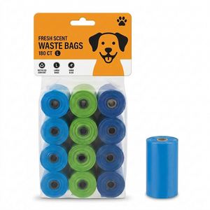 Custom Logo Factory Direct Wholesale 100% Biodegradable Pet Waste <b>Bag</b> Extra Thick Leakproof <b>Compostable</b> Dog Poop <b>Bags</b> - Product Image 1