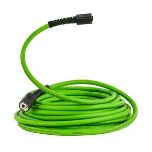 3500PSI 50FT Green Car Washing/Cleaning Machine PVC Hose Pipe High Pressure Car Wash Washer Water Hose