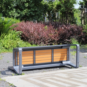 Commercial Outdoor Park <strong>Bench</strong> WPC <strong>Plastic</strong> Wood <strong>Garden</strong> <strong>Bench</strong> Outdoor Seat Patio <strong>Bench</strong> for Street and Public Area - Product Image 4
