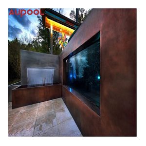 Offre spéciale Couverture de <span class=keywords><strong>piscine</strong></span> en aluminium transparent en acrylique préfabriqué pour stations balnéaires au <span class=keywords><strong>meilleur</strong></span> prix - Product Image 4