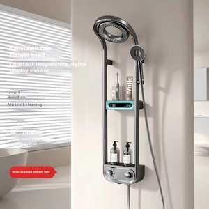 Tất cả các cơ thể đồng tắm vòi sen phù hợp với Thông Minh Mưa áp lực nước hiển thị kỹ thuật số đánh bóng nhiệt độ không đổi - Product Image 3