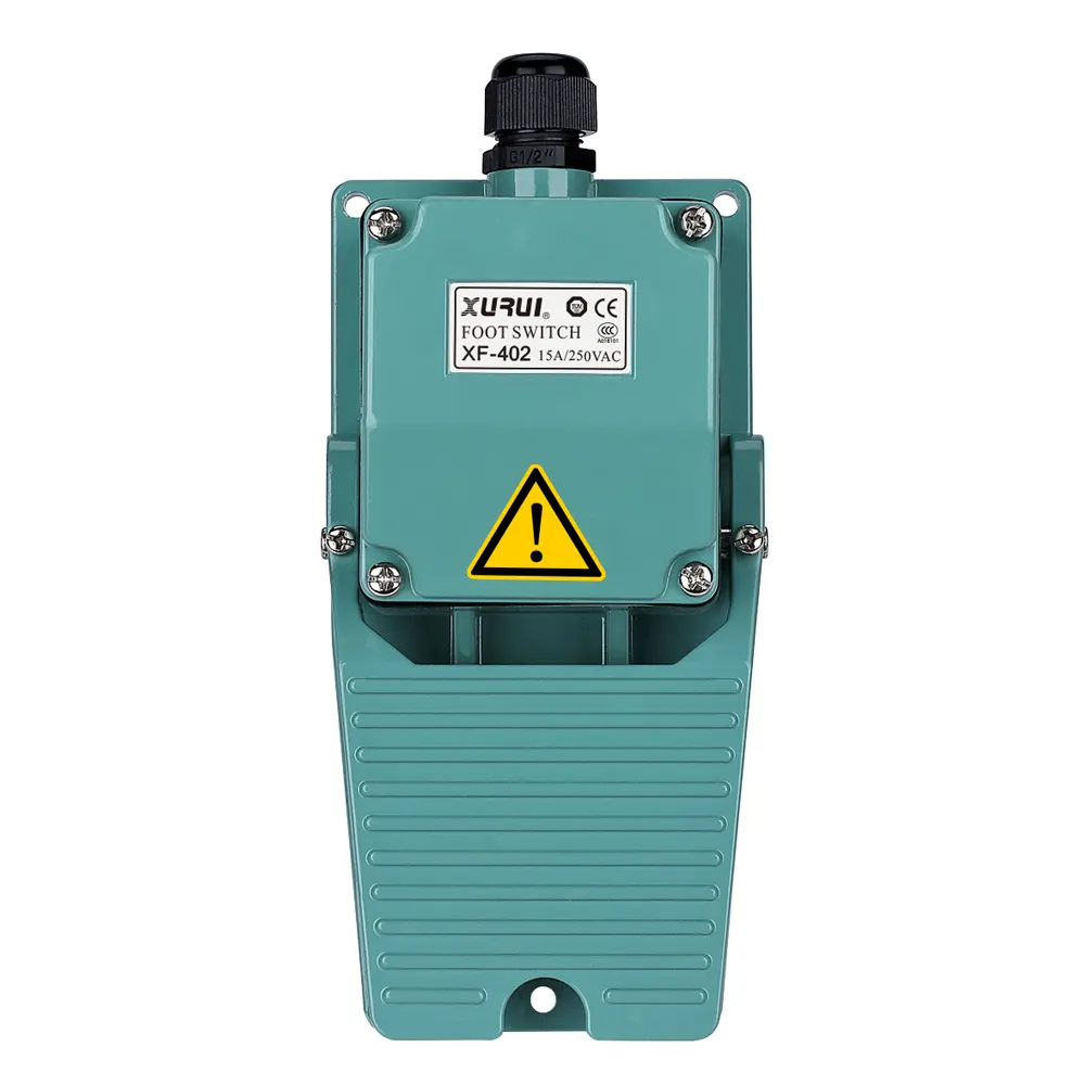 15A 220V प्रकाश औद्योगिक बिजली पेडल पैर स्विच FS402