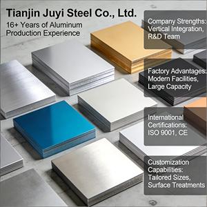<span class=keywords><strong>Plaque</strong></span> d'<span class=keywords><strong>aluminium</strong></span> revêtue de 0,8 mm, alliages 1060, 1100, 1050, 3003, 3004, 3005, 5052, 5083, 5056, tôle de 10 mm pour soudage, découpe, mobilier et construction - Product Image 5
