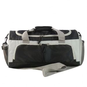 Muestra gratuita: Bolsa de lona personalizada con compartimento para ropa mojada y zapatillas rosas resistentes para viajes o el gimnasio, directamente de fábrica. - Product Image 4