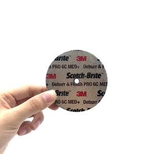 3M 스카치 브라이트 디버와 마무리 프로 유나이티드 휠 3*1/2*1/4 인치 그란데 6C Med + PN28838 디버링 휠 - Product Image 5