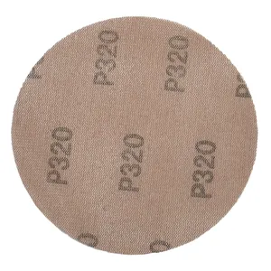 氧化铝磨盘2000砂砾150毫米圆网砂纸木材