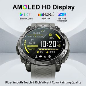 Smartwatch Sportivo GPS K76A con Display AMOLED da 1,43", Bussola, Batteria da 530mAh, Oltre 100 Modalità Sportive, Impermeabile IP68, Funzione Chiamata - Product Image 4