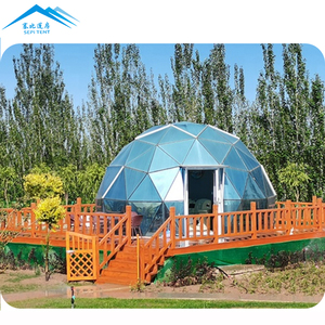 Carpa Domo Geodésica de Lujo para Glamping, Resistente, Impermeable, Redonda, de Acero, con Espejo Reflectante, para Hoteles y Resorts, en Venta - Product Image 6