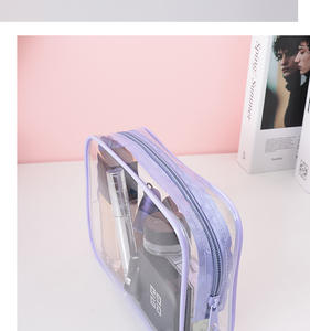 Bolsas de Maquillaje Transparentes para Viaje, Aprobadas por la TSA, Reutilizables, con Cierre de Cremallera de PVC, Impermeables, Organizador de Cosméticos, 2026 - Product Image 6