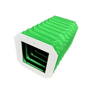 Linh hoạt <span class=keywords><strong>CNC</strong></span> Máy lá chắn có thể thu vào bảo vệ accordion dưới đây Bìa Organ ống thổi nước bụi nhiệt bằng chứng Kính thiên văn bảo vệ - Product Image 1