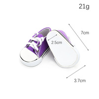 Chaussures plates pour poupées décontractées pour femmes, accessoires populaires pour poupées reborn de 43 cm, vente en gros de jouets Songshan, chaussures personnalisées à la mode