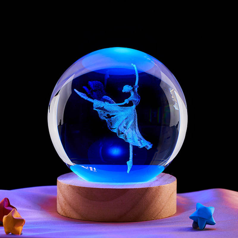 RGB Light + wood base