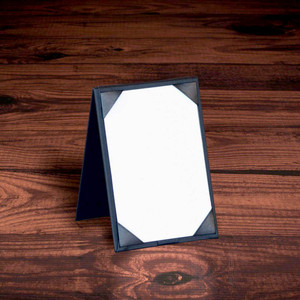 Porta Menús de Cuero Premium Personalizado OED ODM para Restaurante, Hotel, Bar, Cafetería, Mesa de Comedor y Servicio de Alimentos - Product Image 1