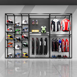 Accessoires populaires de présentoir de casque de moto en métal de YiSheng pour le support de casque d'affichage de magasin personnaliser - Product Image 6