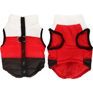 Manteau d'hiver pour chien de compagnie gilet sans manches petits grands chiens temps froid coupe-vent chaud Polyester Costume d'Halloween - Product Image 2