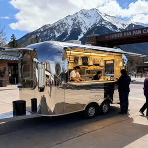 Úc tiêu chuẩn thực phẩm Xe tải bánh pizza thực phẩm giỏ hàng Trailer Hot Dog gà nướng shawarma thực phẩm di động xe để bán - Product Image 1