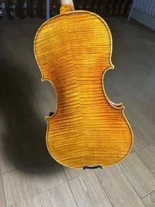 ストラディバリウスモデル4/43/4手作りバイオリンプロバイオリン上級レベルバイオリンソリッドスプルースアンドメープル、バイオリンケース付き - Product Image 2
