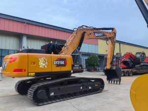 ใช้แล้ว Sany รถขุดตีนตะขาบ SY215C รถขุดขนาดกลาง215C สำหรับการก่อสร้าง - Product Image 4