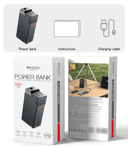 Sạc dự phòng Yesido YP62 30000mAh PD 20W + SCP 22.5W sạc nhanh, thiết kế đa cổng, màn hình lớn độ phân giải cao - Product Image 6